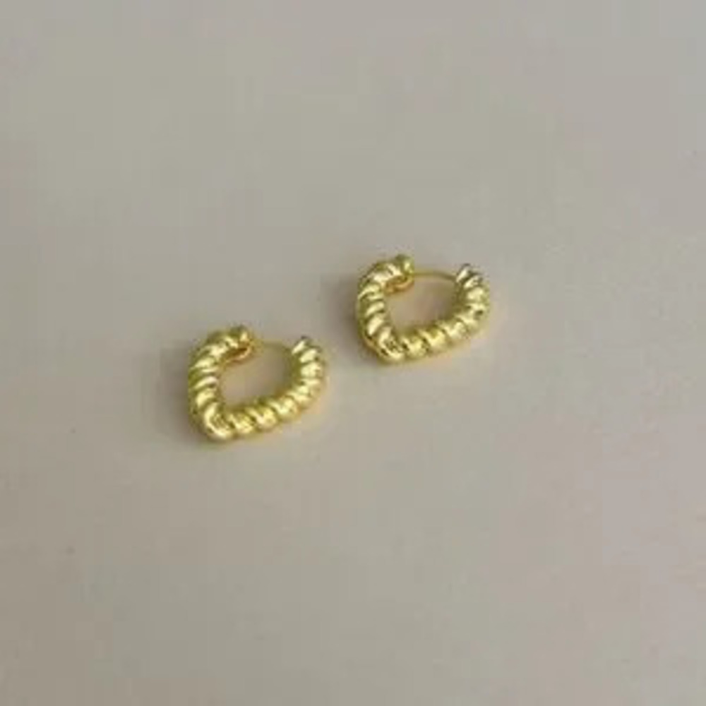 Textured Hoop Earrings? N1586